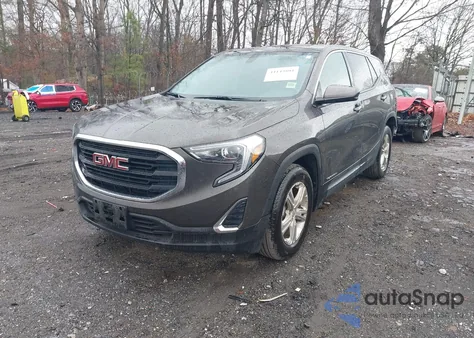 2019 GMC Terrain Sle из США, поврежденный, VIN 3GKALMEV7KL331322